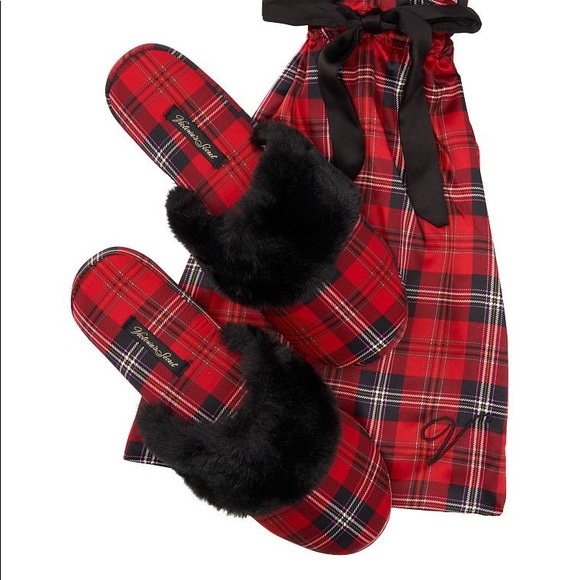 ❤️ BNWT Victoria’s Secret Slippers ❤️ s7-8 - Picture 5 of 5